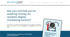 Desktop Screenshot of marketingcopilot.com